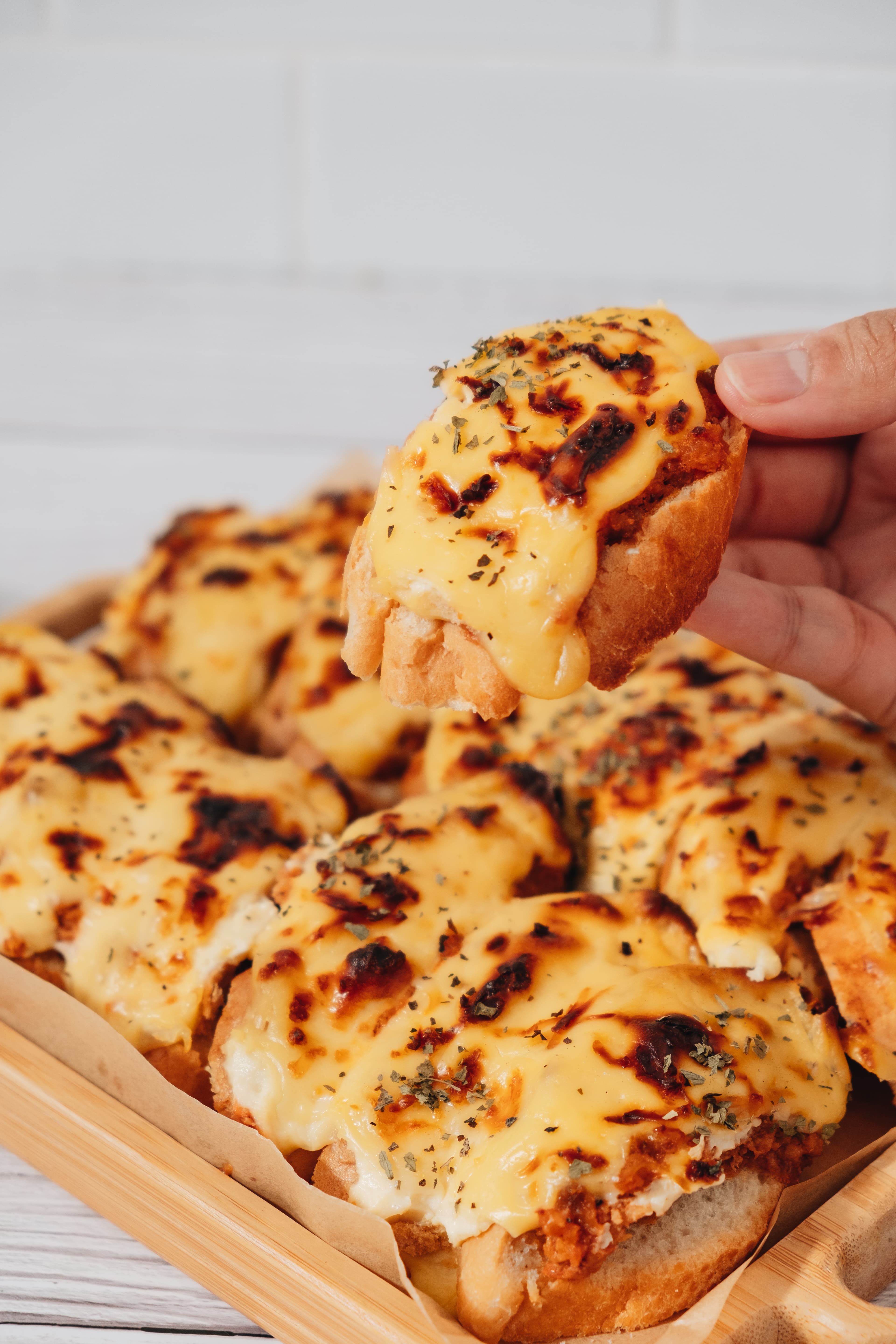 Layers of Mum's lasagna