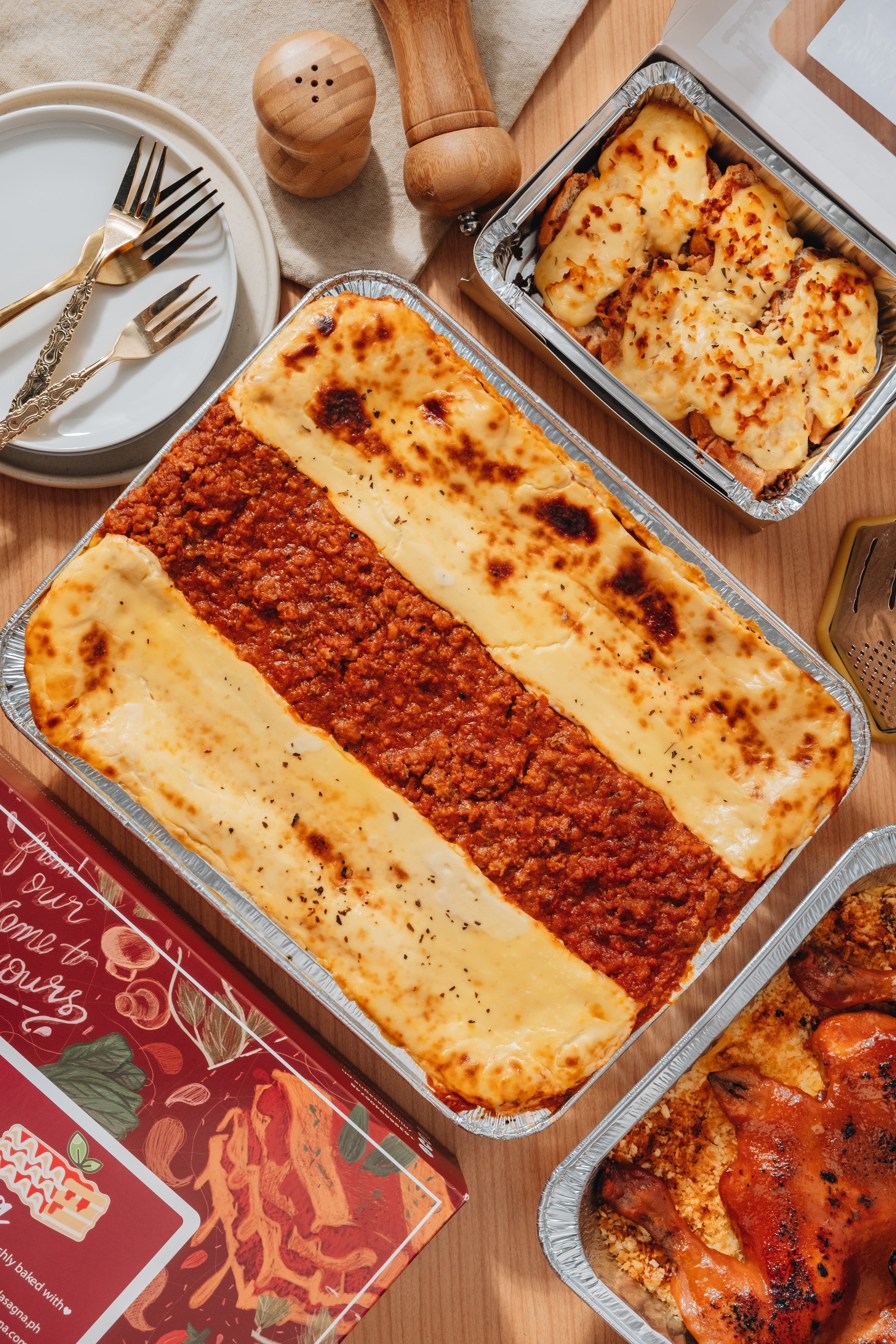 A warm family kitchen